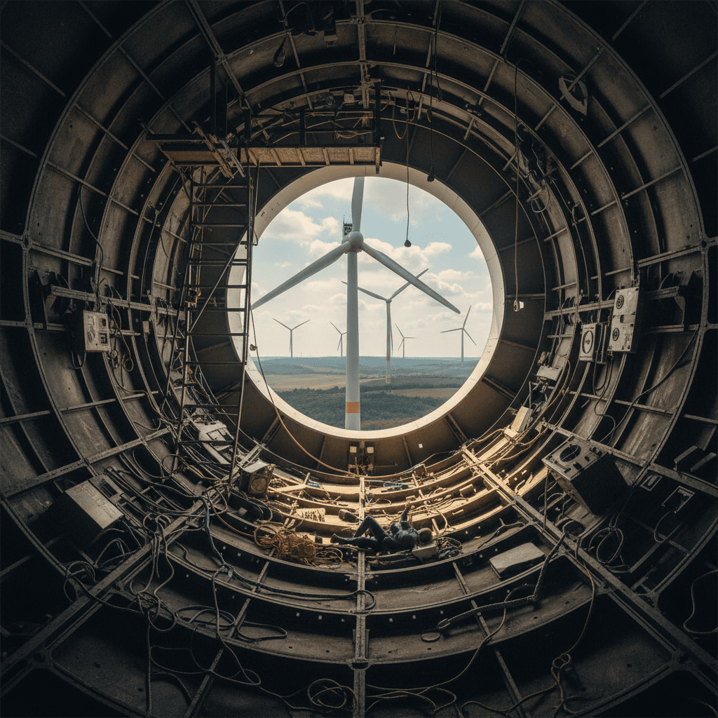 풍력발전기 날개 추락 참변…대형화 경쟁이 낳은 '안전 사각지대'