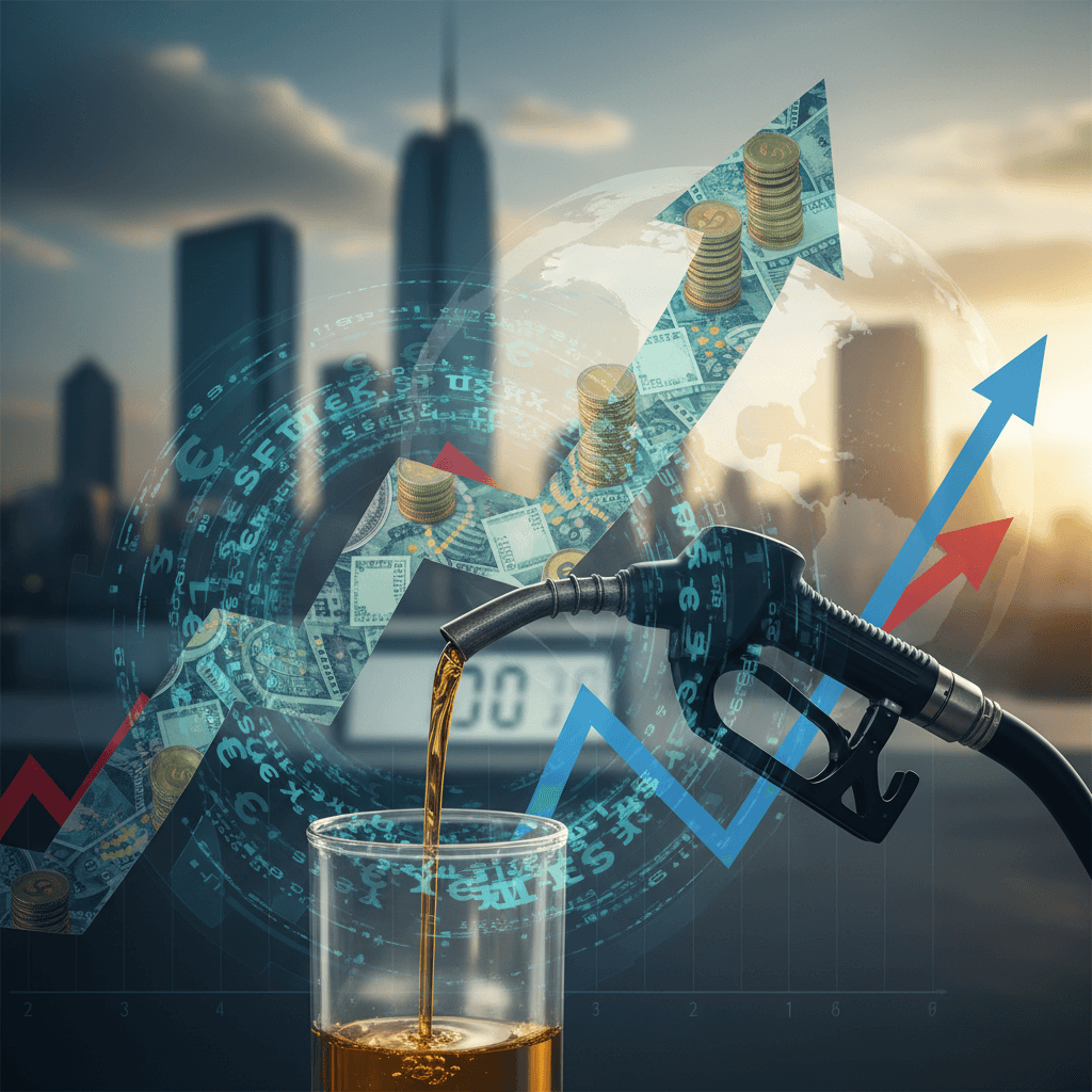 유가 하락에도 1900원대 기름값, 원·달러 환율이 삼킨 효과