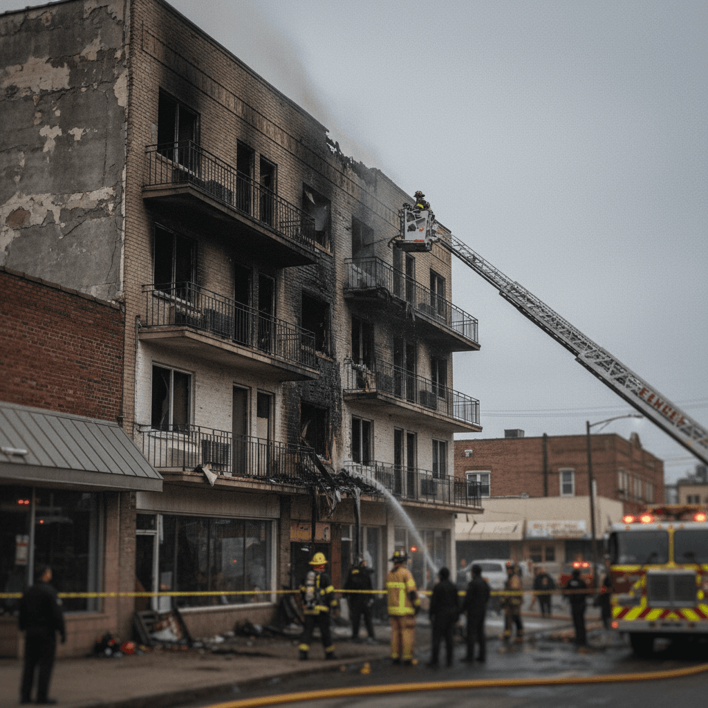 인천 옥련동 모텔 화재 51명 부상… 노후 상업용 부동산, 이대로 안전한가?