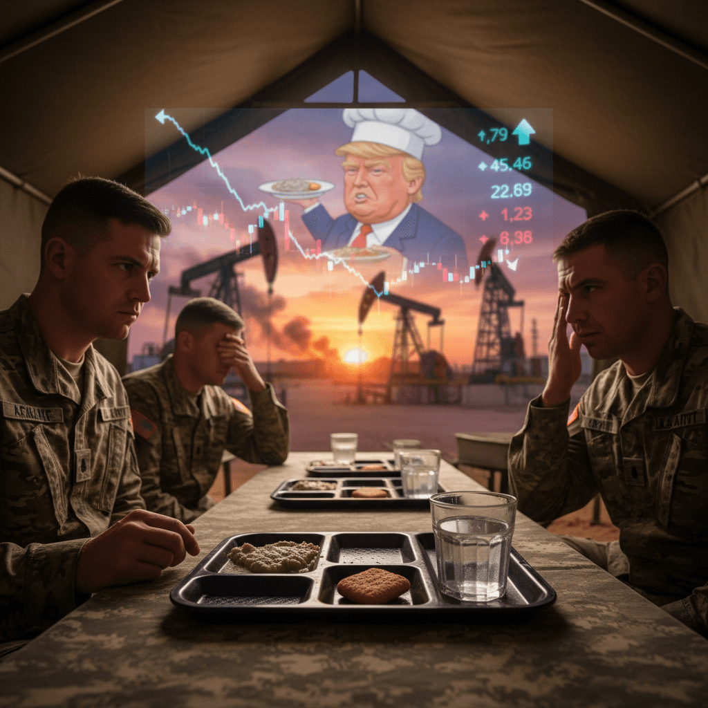 "이게 트럼프가 주는 음식?" 미군 최악 식단에 이란 조롱…중동 리스크 파장은