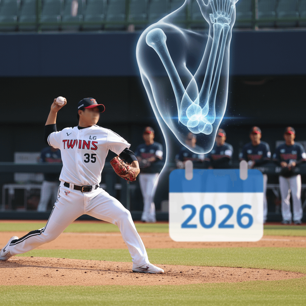 2026 KBO 개막 앞둔 LG 트윈스, 이지강 팔꿈치 수술 1년 아웃…마운드 공백 어쩌나?