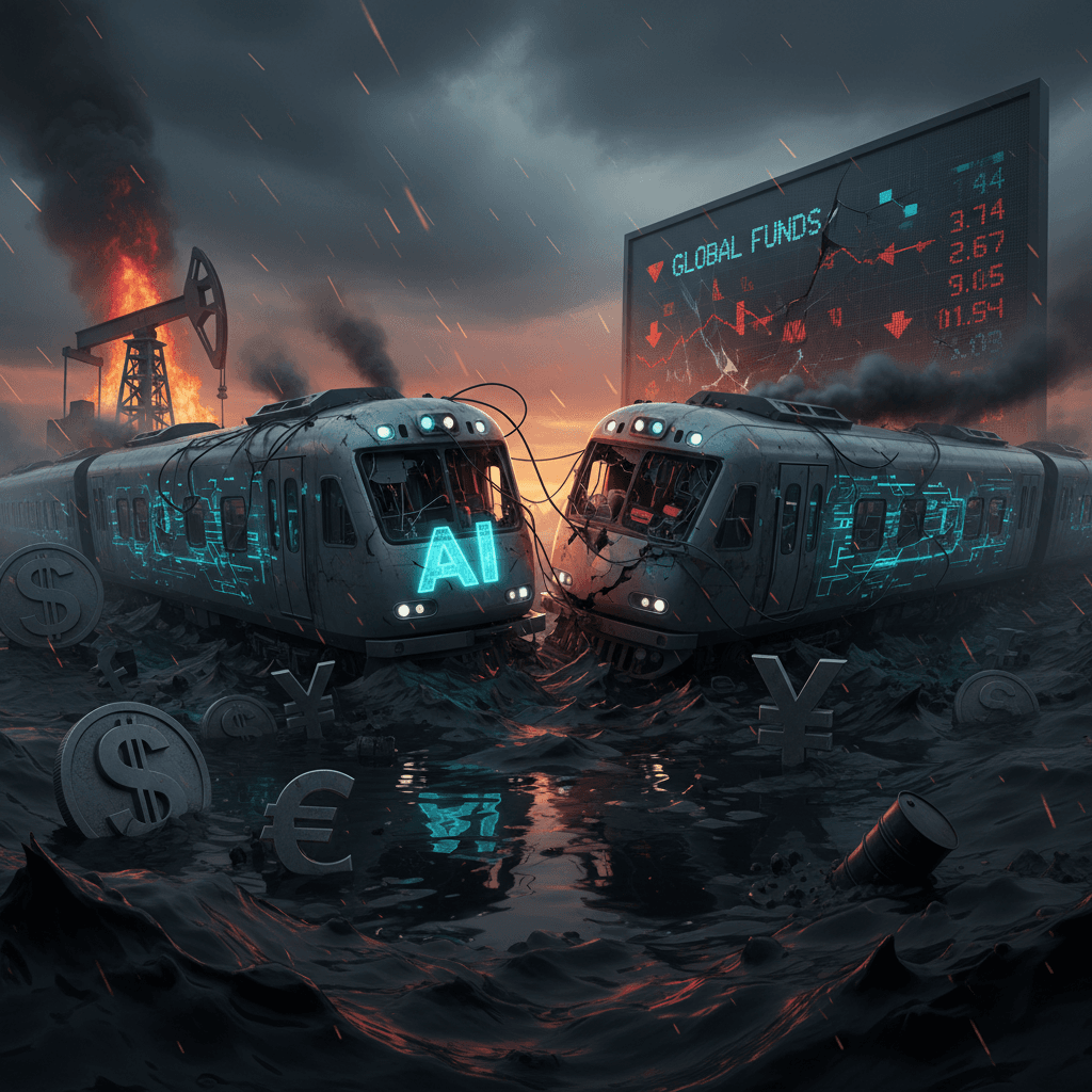 AI's Hype Train Derails as Oil Fears Spook Global Funds