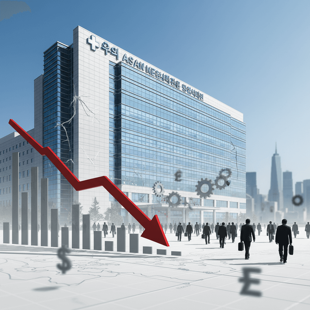 서울아산병원 실적 쇼크와 교수진 대거 미국행, 의료계 파동의 경제학