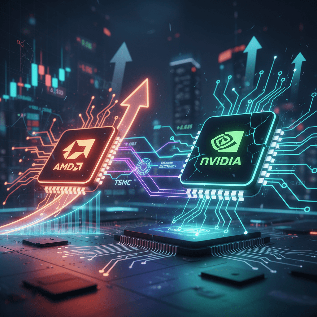 [AI 2막] 12거래일 연속 랠리 AMD 주가, 엔비디아 독점 체제 깰 수 있을까?