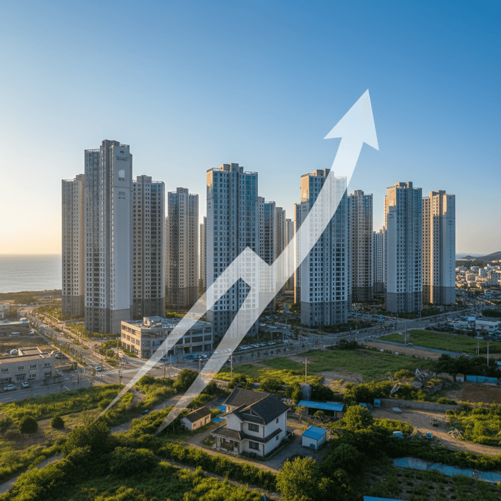 전남 무안 아파트값 주간 0.72% 급등…서울 넘어선 상승률, 왜?