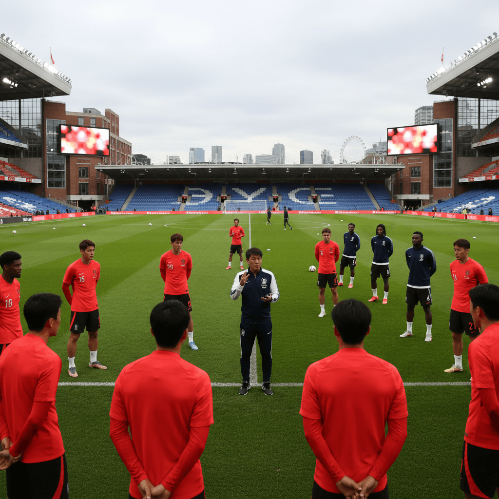 [월드컵 D-3개월] 영국 도착한 홍명보호, 코트디부아르전 승부수 통할까?