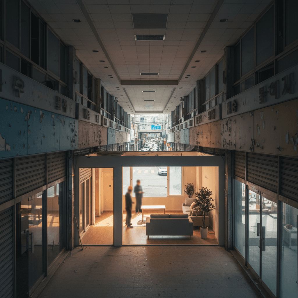 텅 빈 상가, 내 집 될까? 김윤덕 "상가→주택 전환" 승부수