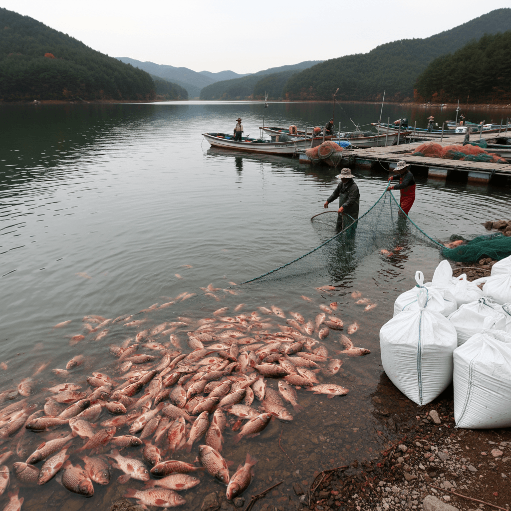 소양호 붕어 미스터리 떼죽음, 생태계 물갈이인가?