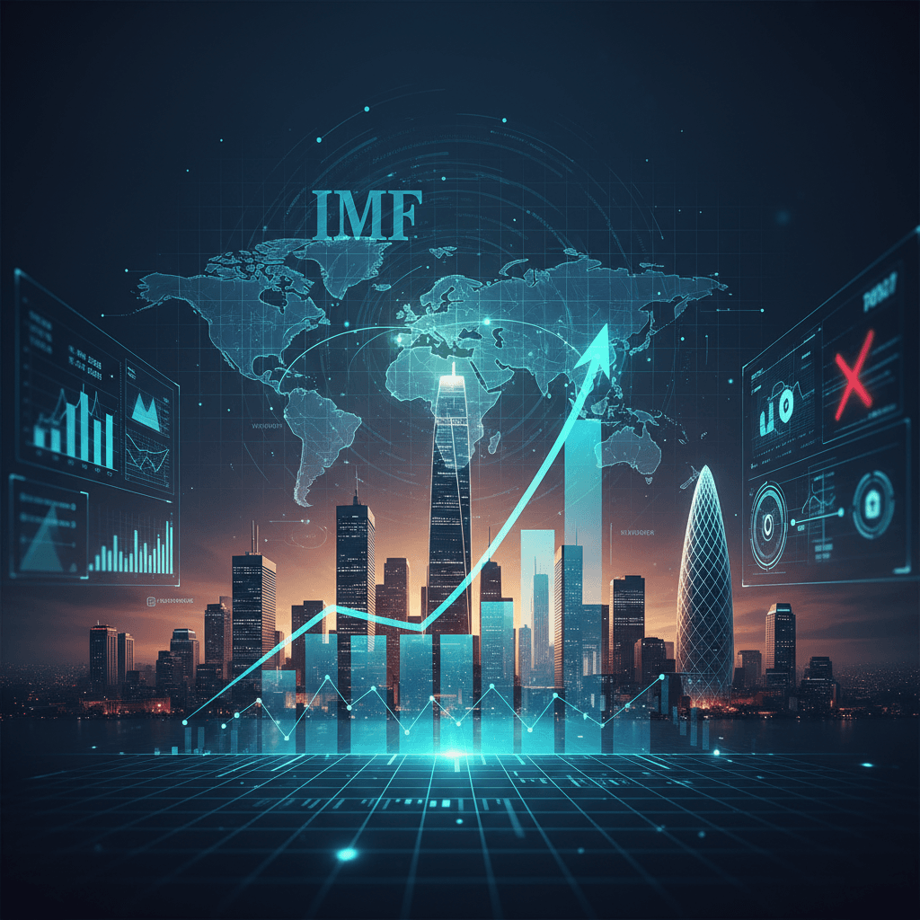 IMF 세계 경제 전망 하향 속 코스피 6100선 돌파, 진짜 이유는?