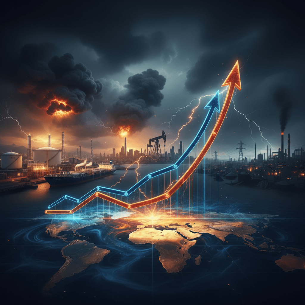 중동 전운에 요동치는 에너지 시장, 천연가스 가격 상승 이유와 글로벌 경제 파급력