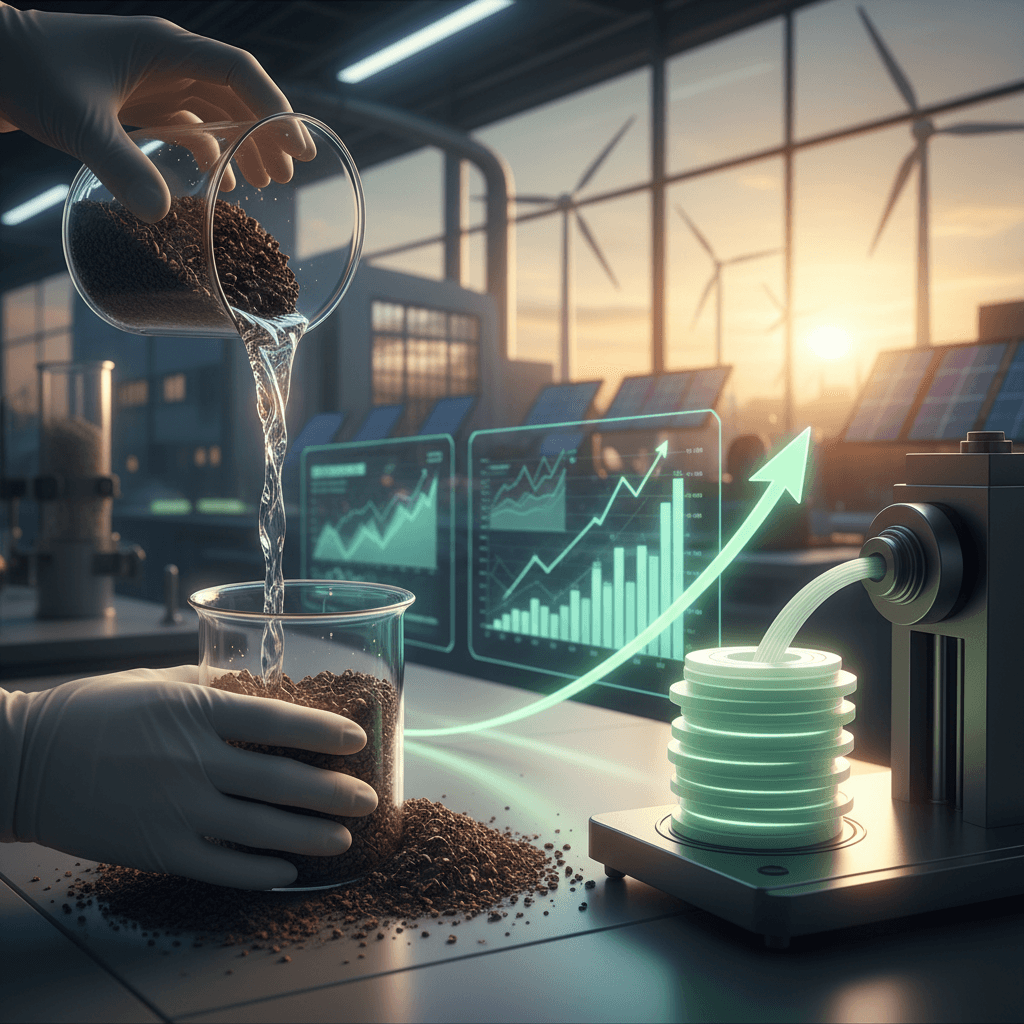 버려진 찌꺼기 섞자 '대박'…원가 낮춘 친환경 소재, 기업 실적 영향은?