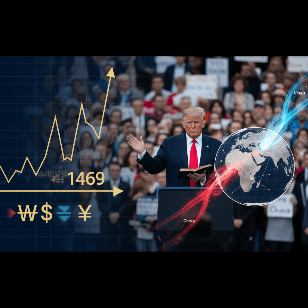 트럼프 '예수 논란' 직후 기막힌 행보 정리…글로벌 시장 파장과 전망은?