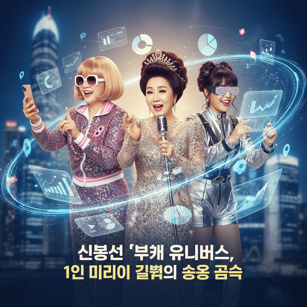 신봉선 '부캐 유니버스', 1인 미디어 기업의 성공 공식