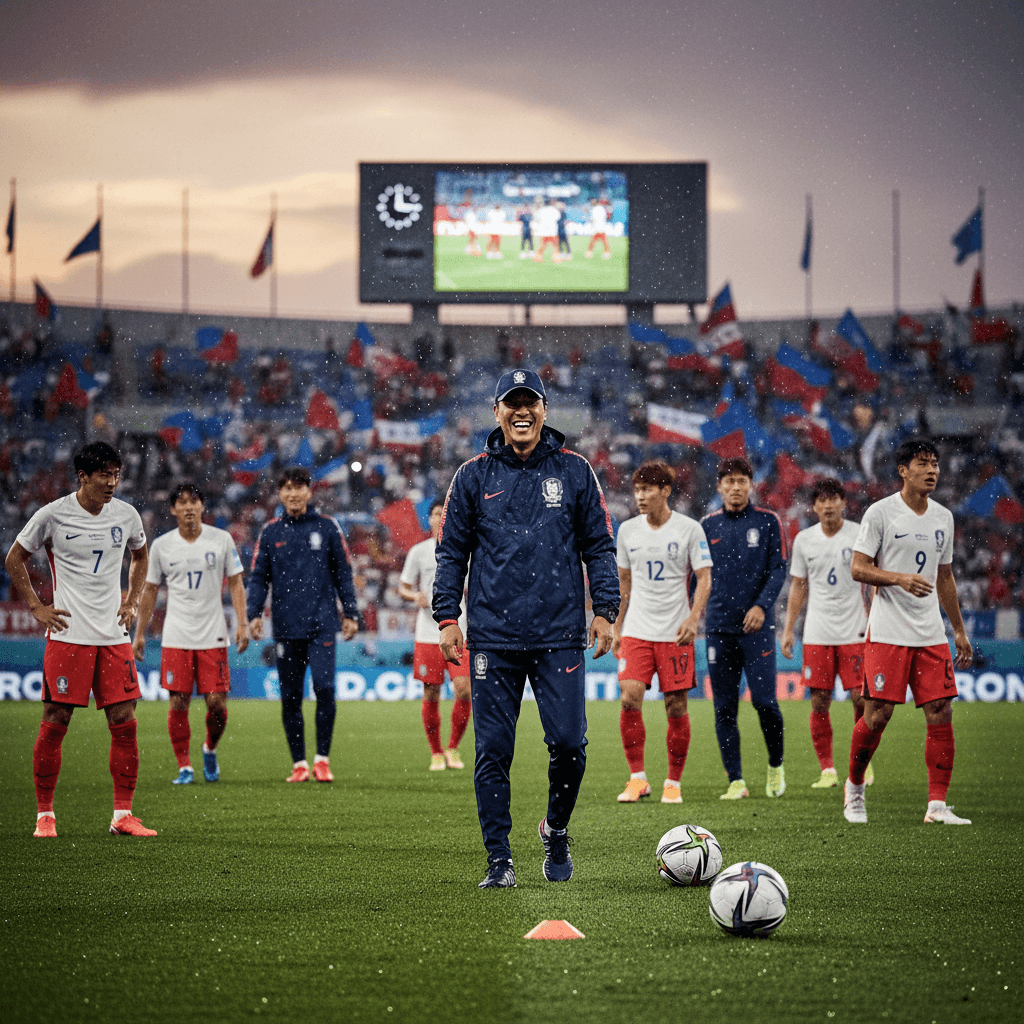 북중미 월드컵 직전 평가전 2연패, 홍명보 감독이 웃은 이유는?