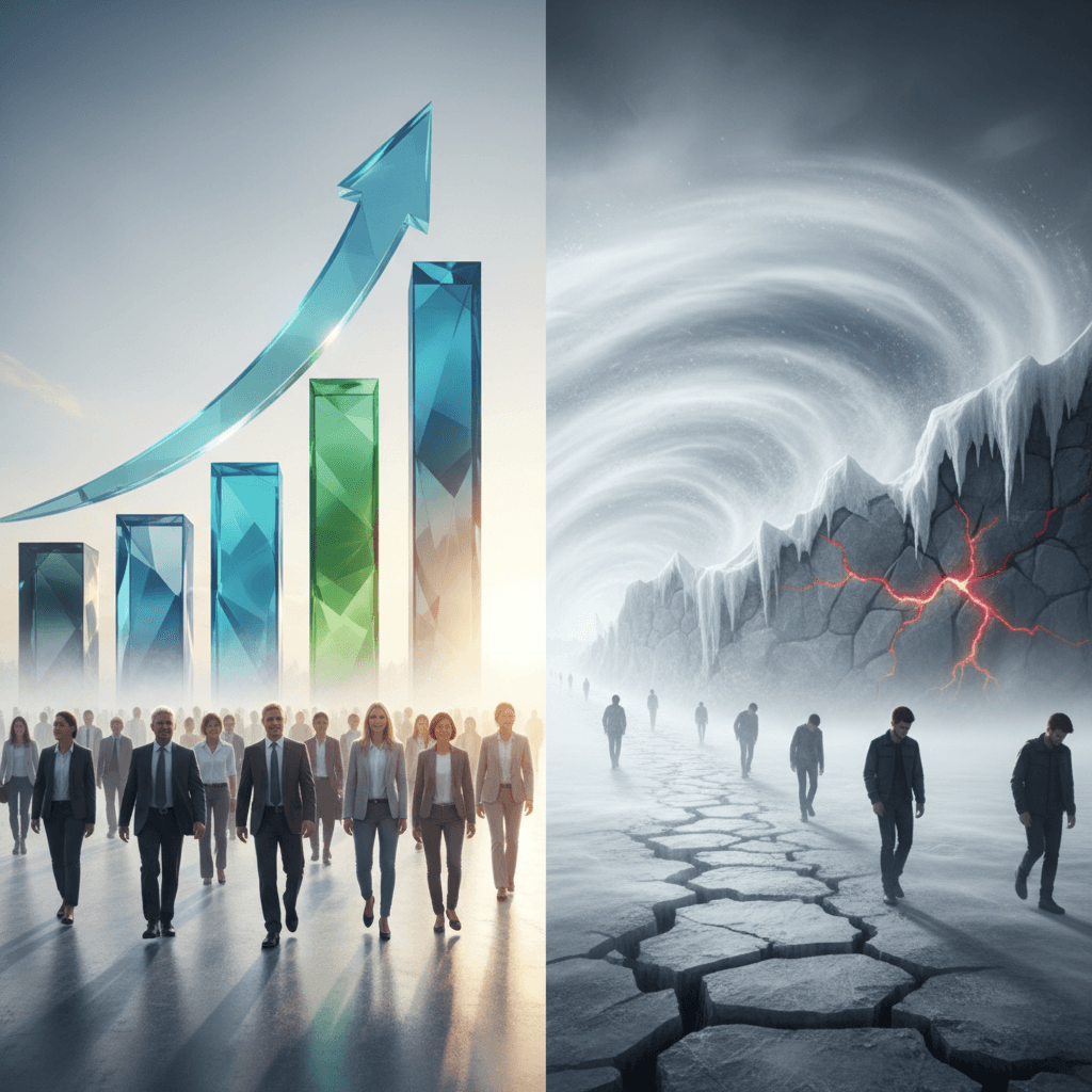 취업자 20만명 증가의 착시, 청년층 고용 한파의 진짜 원인은?