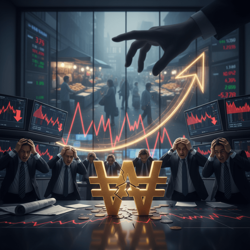 코스피 4.5% 폭락, 왜 오늘 증시가 하락했나? 정부 단속의 한계