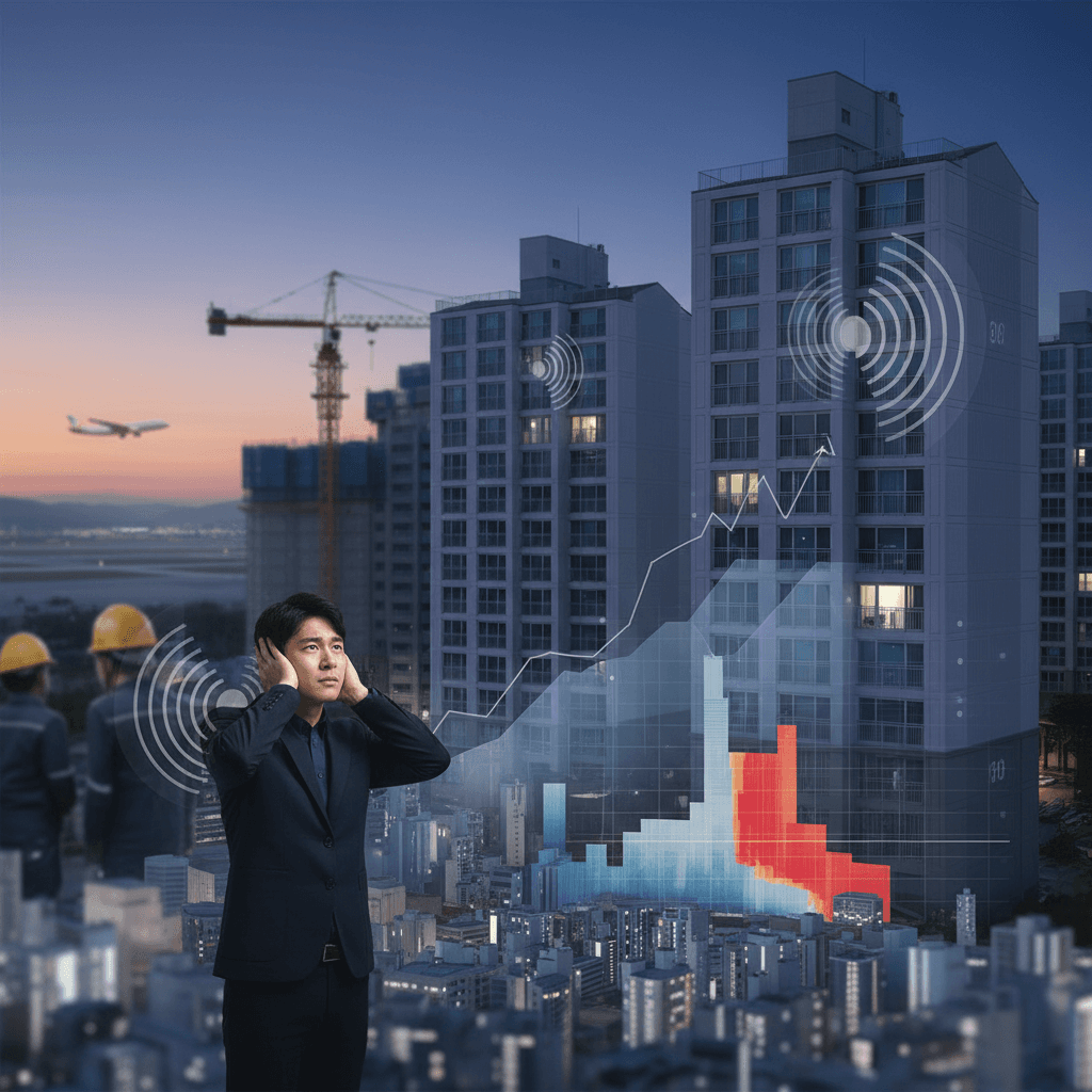 "더는 못 자겠다" 빗발치는 소음 민원, 아파트 집값 가르는 새 기준될까?