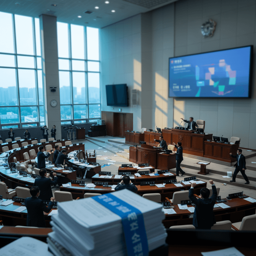 "통과 30분 전까지 국민은 몰랐다"…기습 처리된 정치개혁안, 선거판 덮친 대혼란