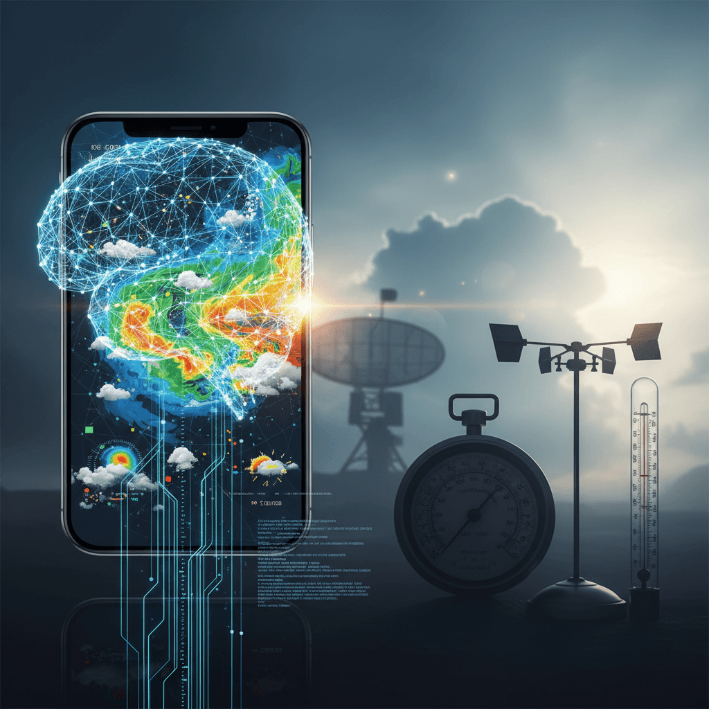 AI가 판도 바꾼 날씨 앱 순위, 기상청 날씨 넘을까?