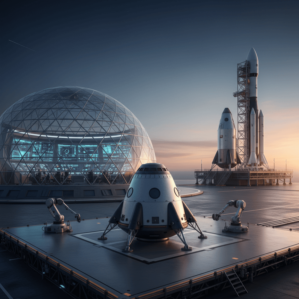 "시속 4만km 낙하" 우주선 착륙 생중계 성공, 발사보다 귀환이 돈 되는 이유