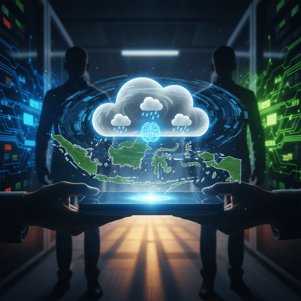 인도네시아 강타한 'cuaca besok' 열풍, 기상 예측 승자는?