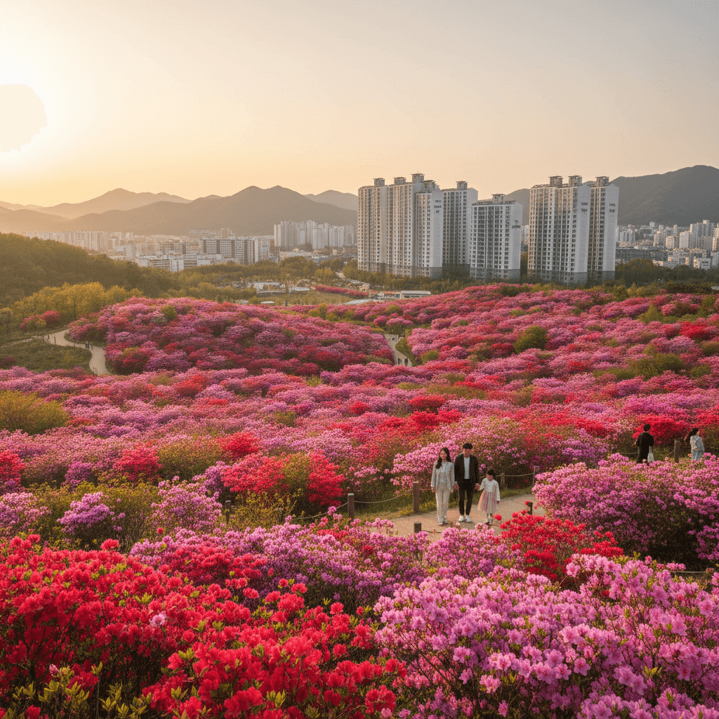 "봄꽃 구경 넘어 집값 띄운다"…불암산 철쭉동산 품은 노원·군포 아파트 전망은?