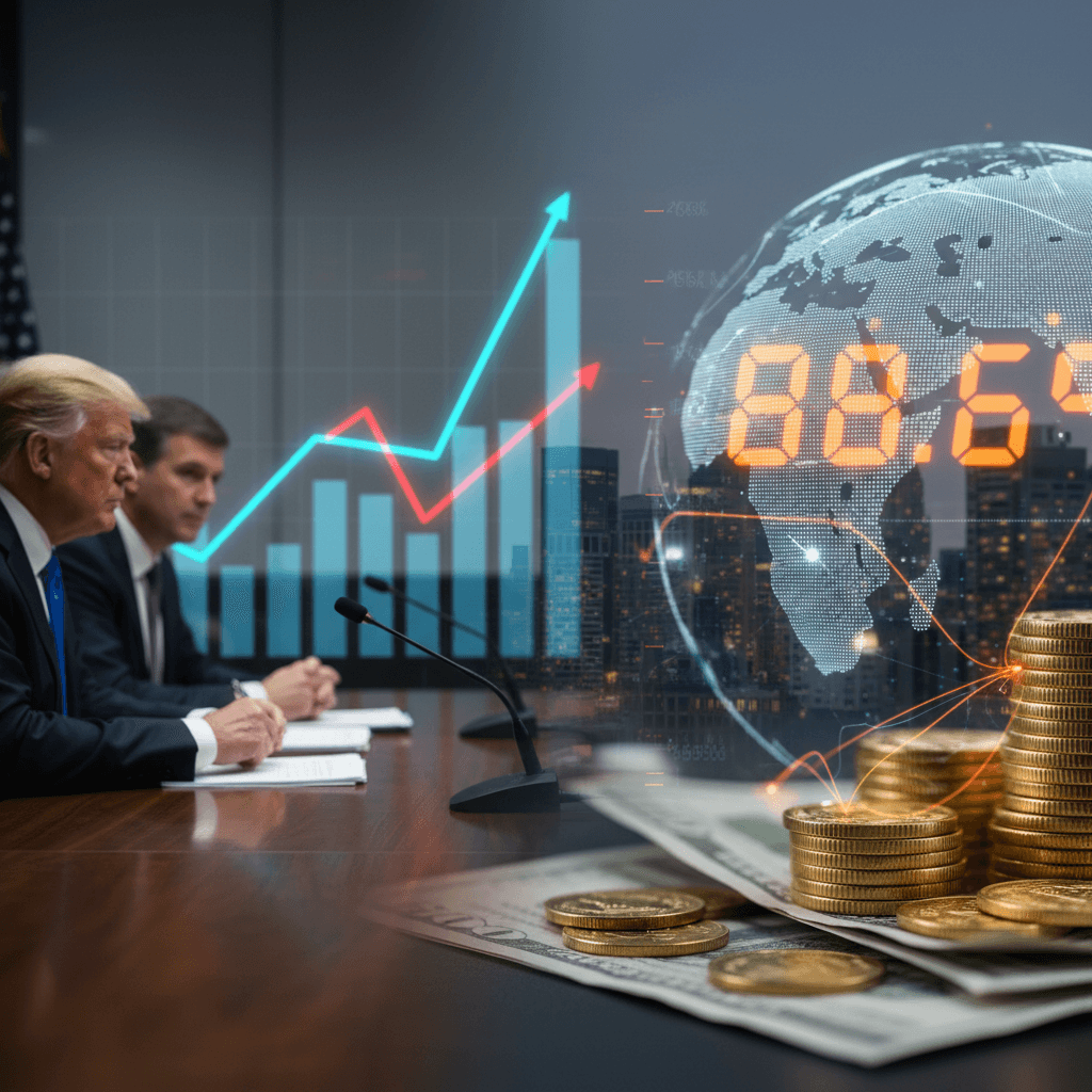 트럼프 정상회담 중 터진 '팩폭', 글로벌 시장 영향은?