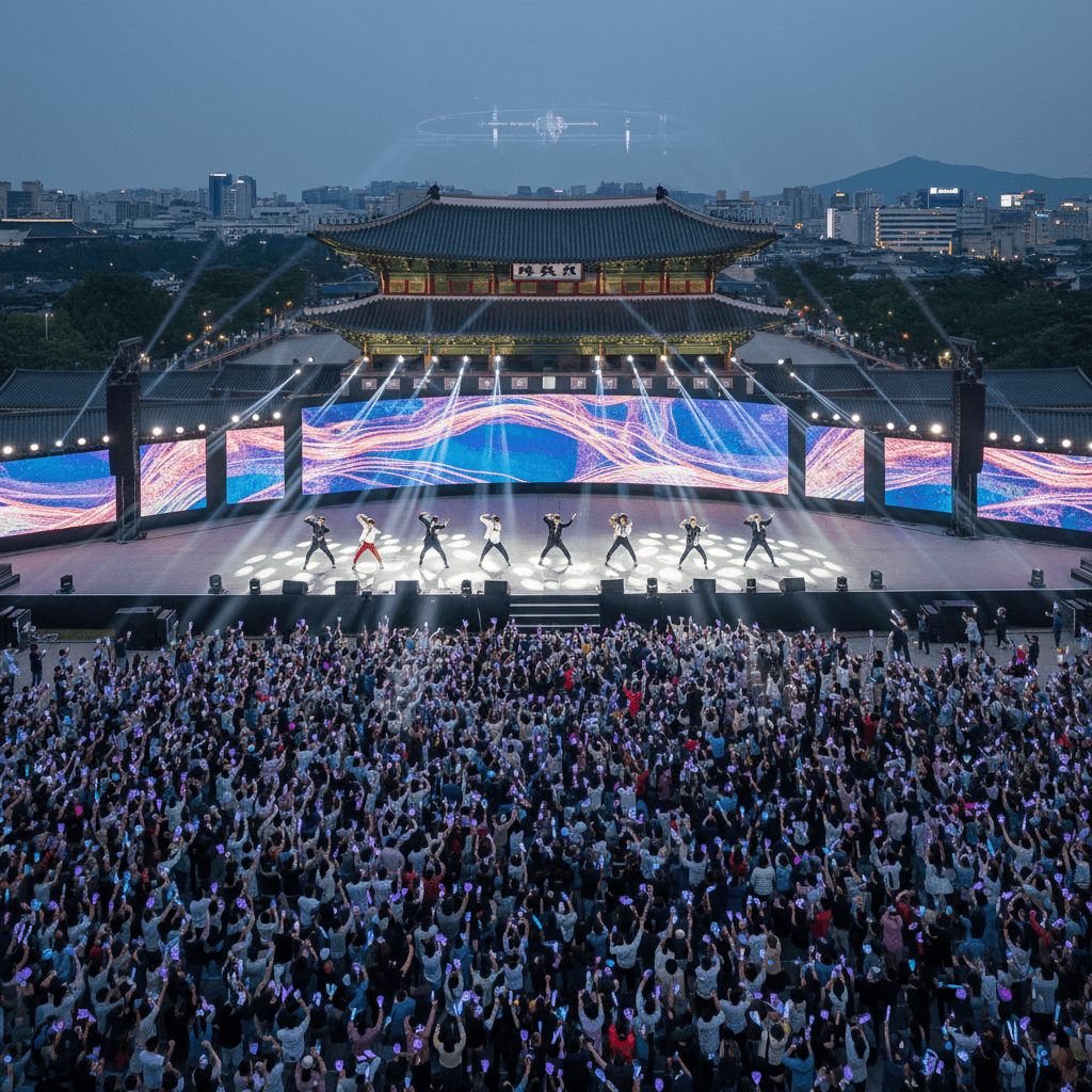 넷플릭스 장악한 BTS 광화문 라이브, 전 세계 홀린 '아리랑' 무대 비결은?