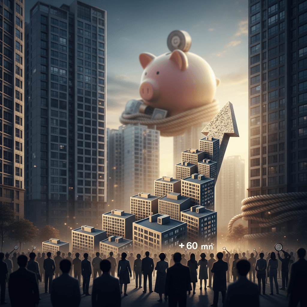 대출 꽉 막히자 전용 59㎡ 뜬다…'소형 쏠림' 청약 경쟁률 4배 폭등 원인은?