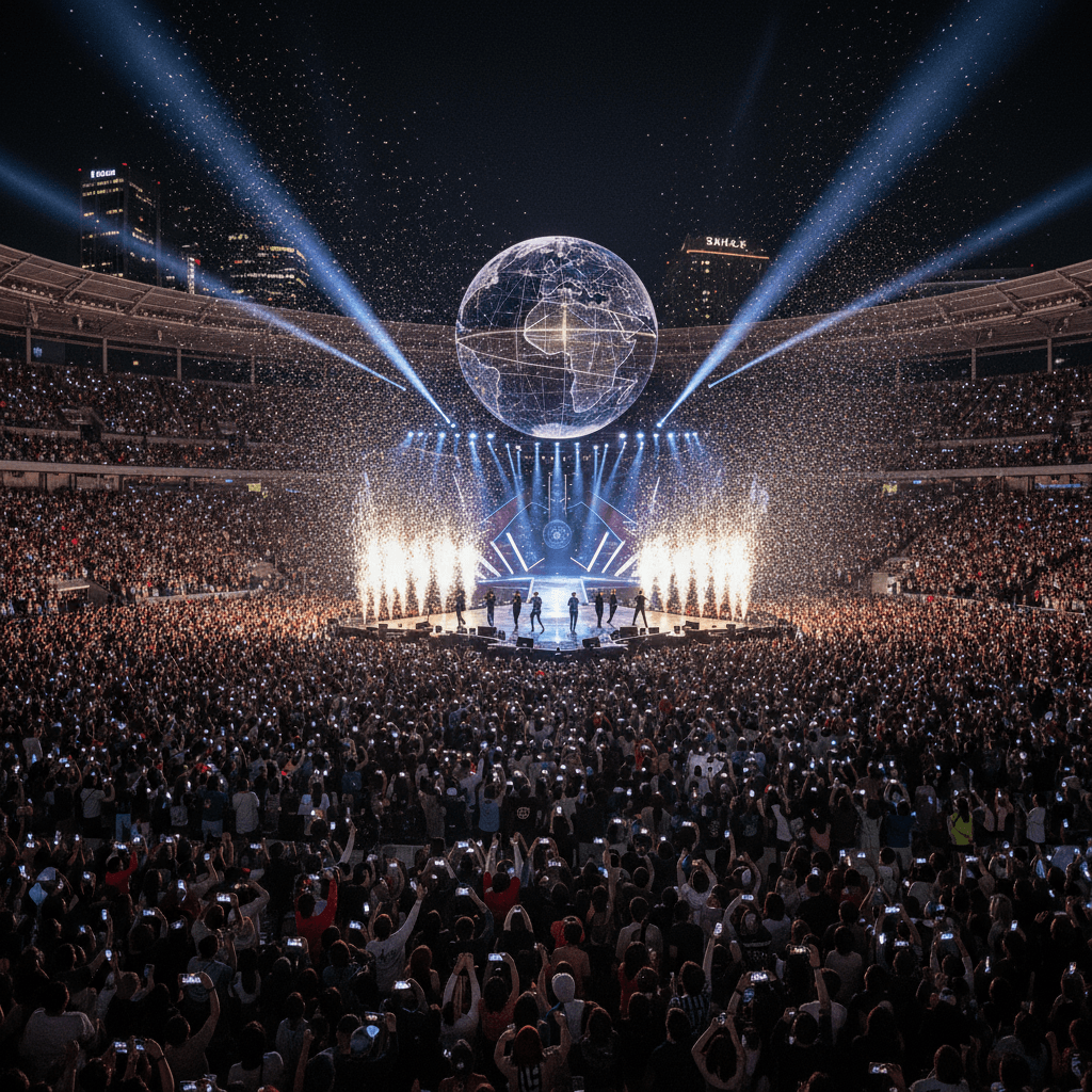 "외신 뜻? 안전사고 제로의 기적"…방탄소년단 웅장한 귀환에 쏟아진 찬사