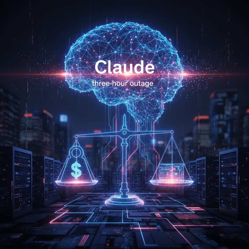 앤트로픽 '클로드' 3시간 먹통 사태…초과 수요에 사용량 기반 과금 전격 전환