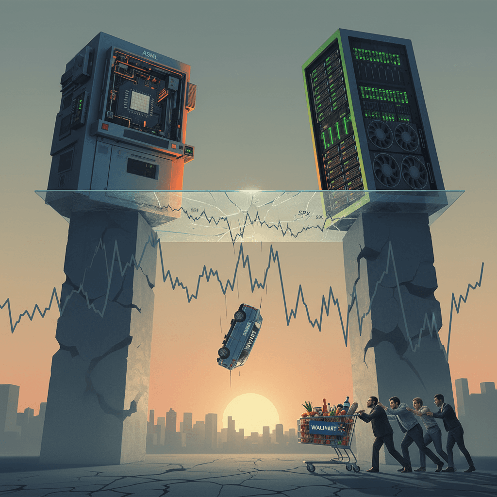 Nvidia and ASML Are Holding Up a Shaky Market Ceiling