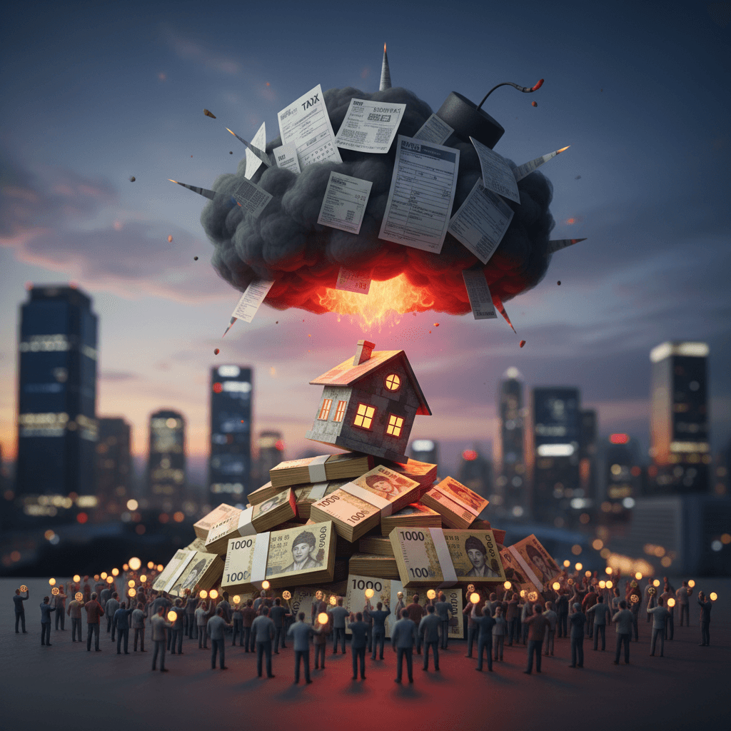 "집 팔아 직원 월세 지원" 파격 선언, 왜 '세금 폭탄'으로 끝났나?