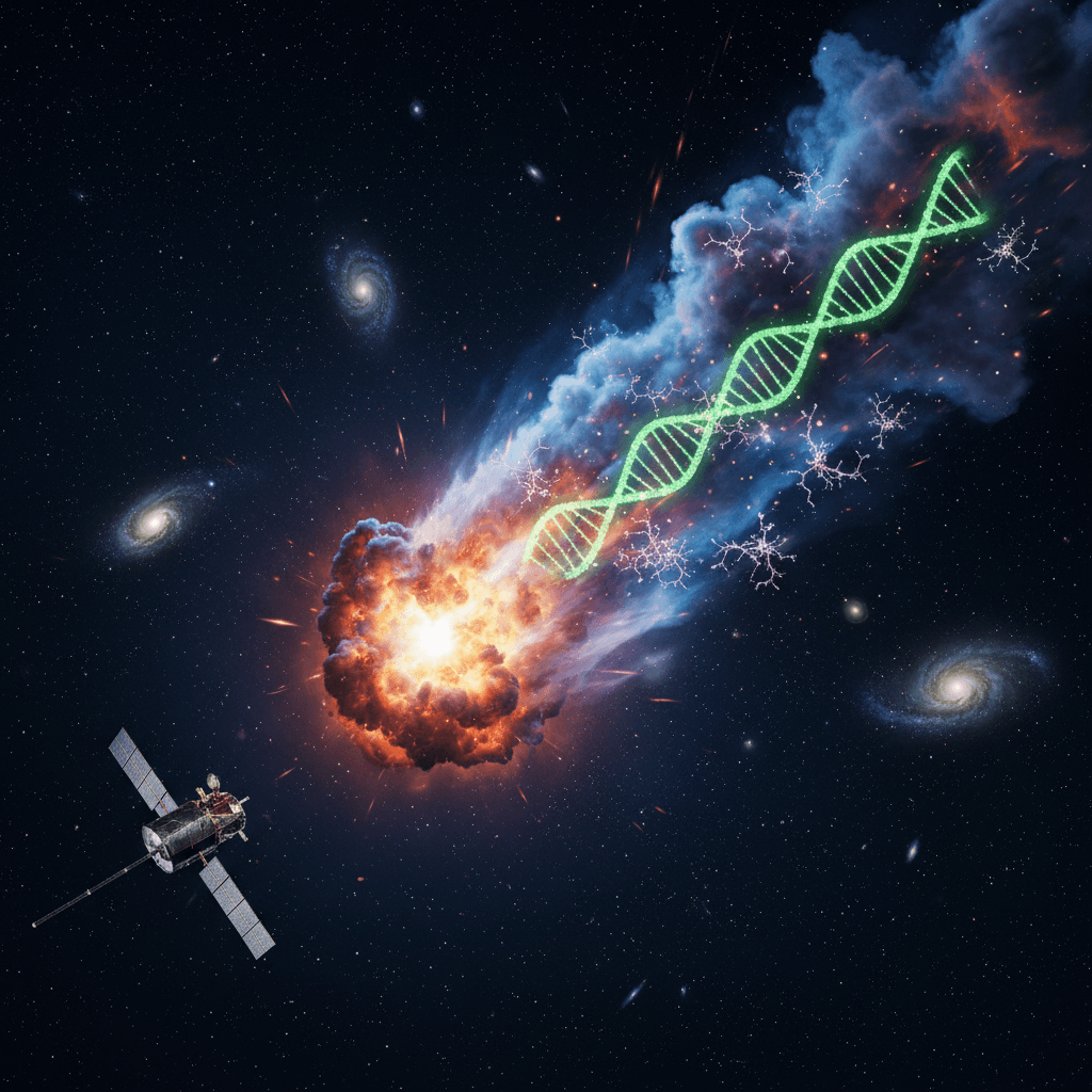 Comet's Chemical Clues: NASA Just Hit Paydirt