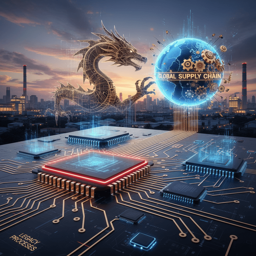 중국 반도체 굴기 실패? 레거시 공정 장악 노리는 '버전 2.0'의 역습