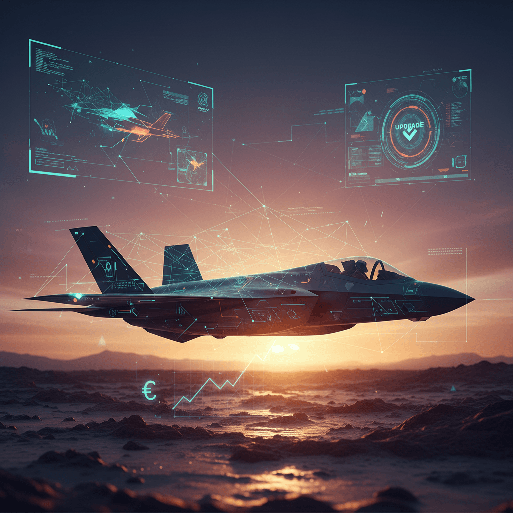 F-35 전투기의 진화: 데이터 융합 능력이 전장을 지배하는 시대