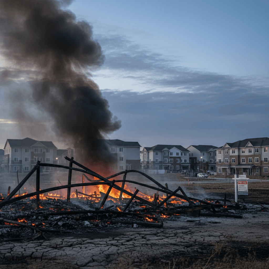 용인 물류창고 화재, 처인구 부동산 시장 덮친 안전 리스크 파장은?