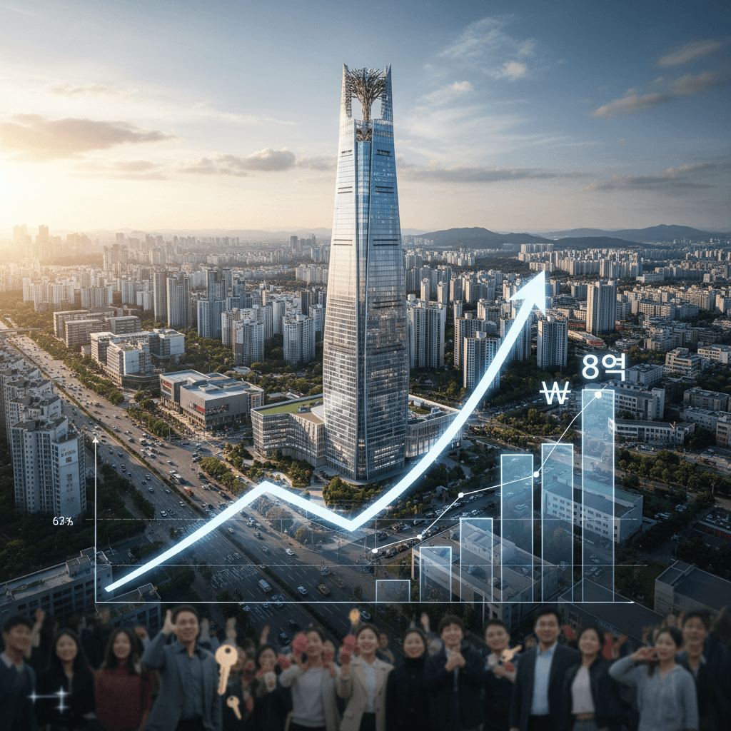 창원 랜드마크 빅트리 등판, 49층 초고층 청약 8억 적정할까?