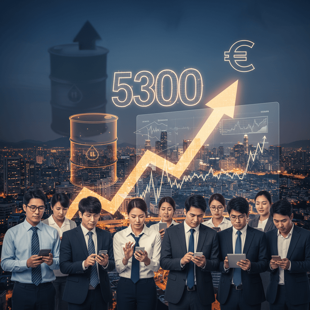 "수익 꽤 높네" 빚내서 뛰어든 직장인들…코스피 5300 시대의 그림자