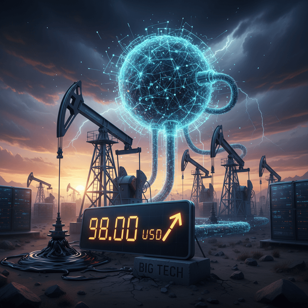 Brent Oil at $98: The AI Energy Bill Is Finally Due