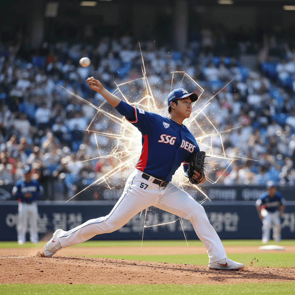 KBO 마운드 흔드는 SSG 김건우, 만년 유망주 알 깨고 비상하다
