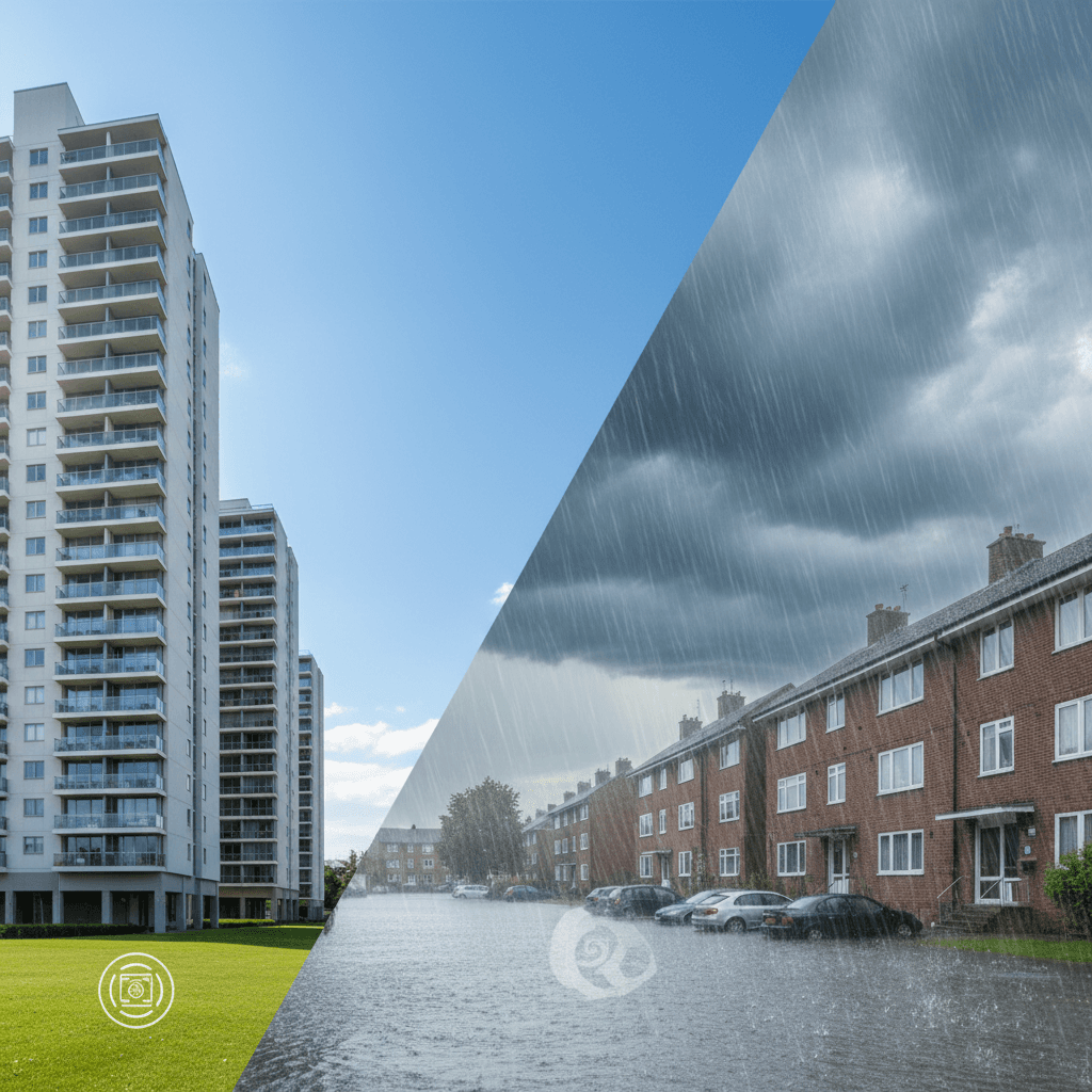 순식간에 집어삼킨 물벼락…침수 공포에 '아파트 전세 vs 빌라' 판도 바뀐다