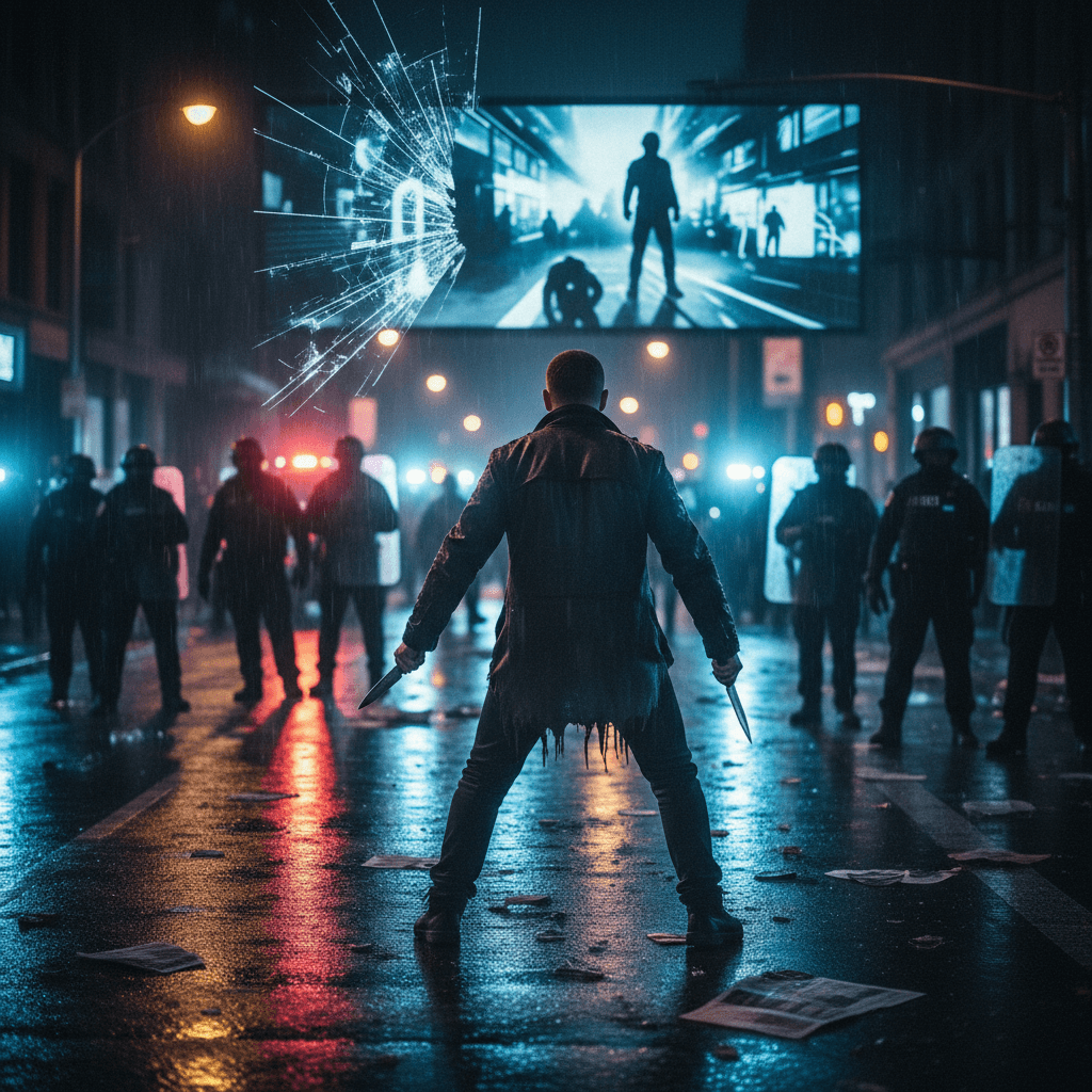 "실탄 쏴서 죽여달라" 흉기 난동…현실이 된 스릴러, 대중은 왜 분노하는가?