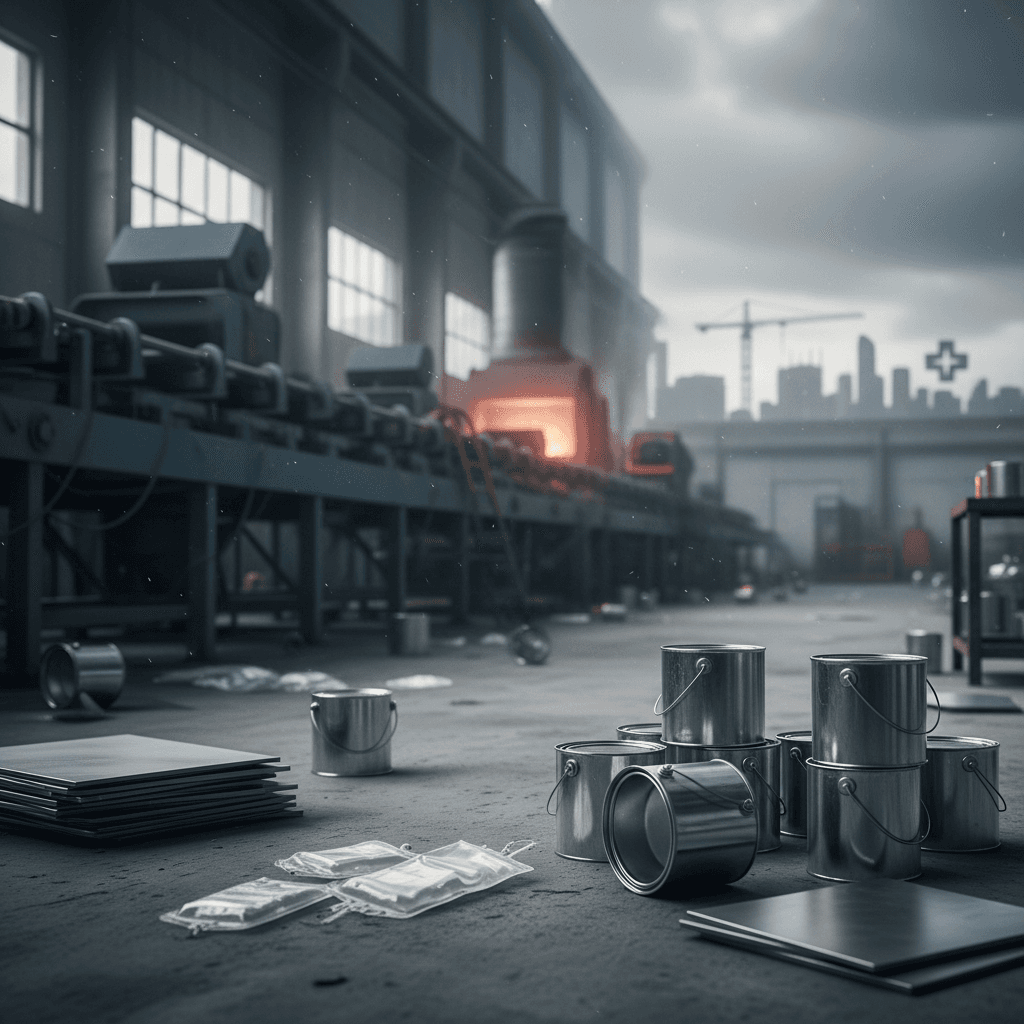 페인트·수액 포장재 2주 뒤 바닥, 산업계 연쇄 셧다운 오나?