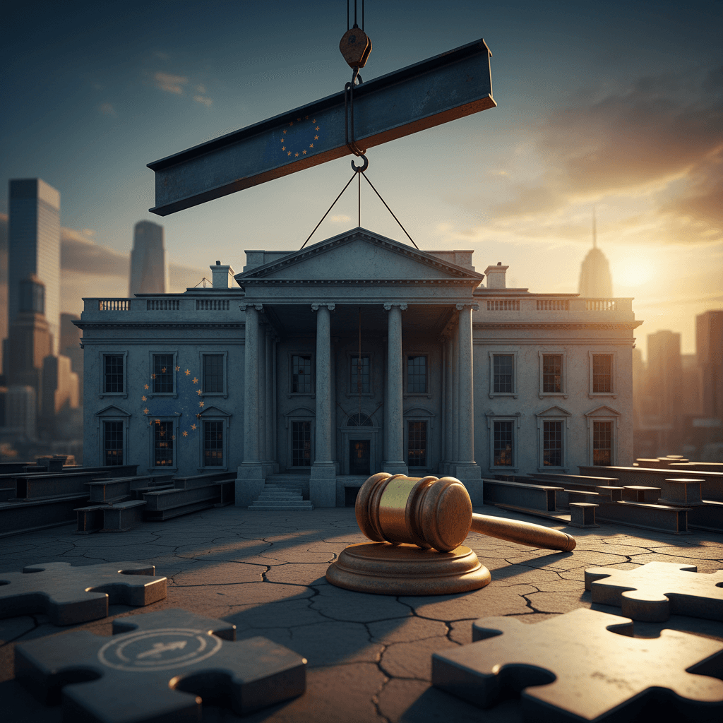 외국산 철강 기부받은 백악관…트럼프 관세 대법원 판결 향방은?