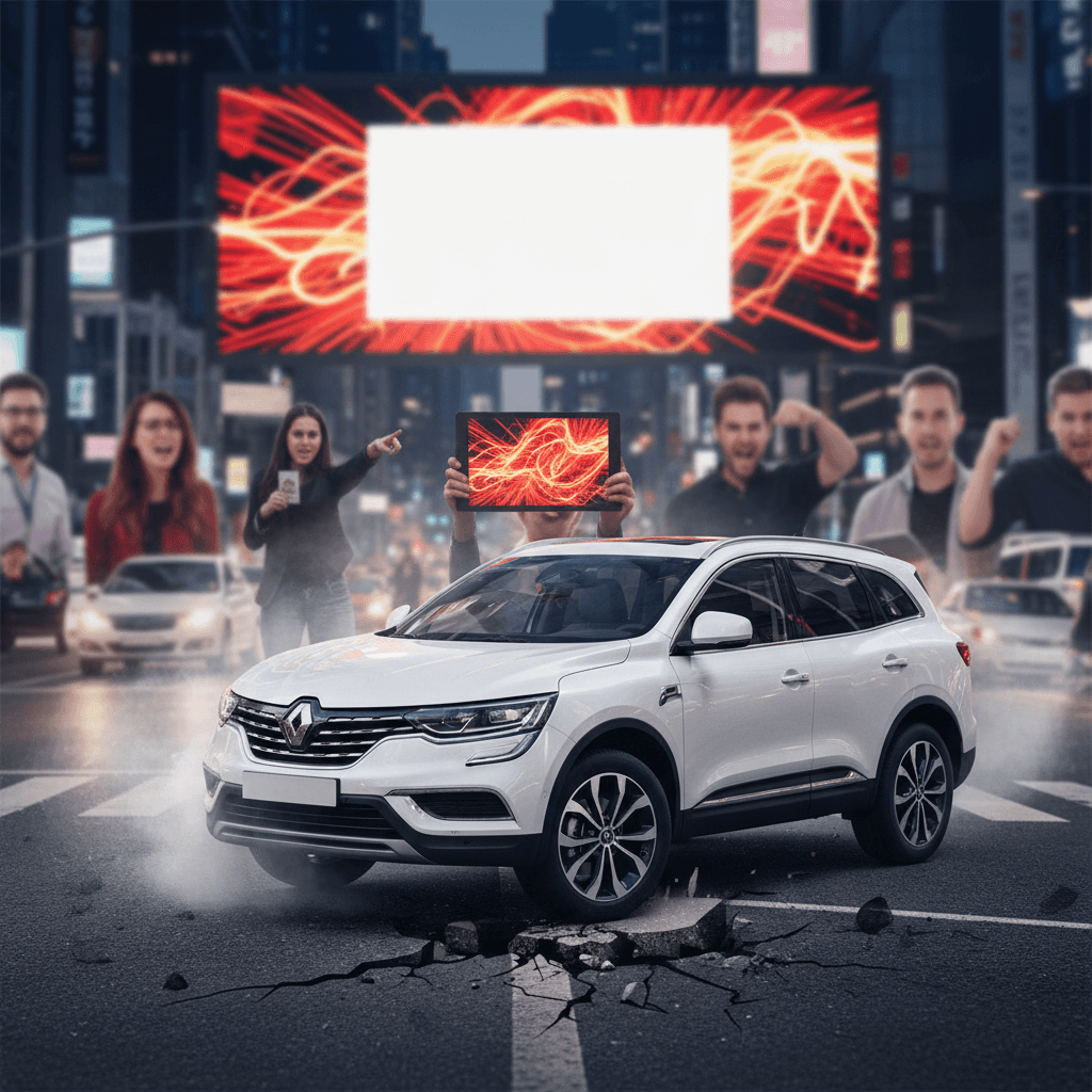 "이래도 급발진 없어?" 르노 QM6 영상 파장…제조사 무대응에 분노 확산